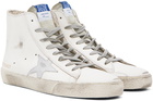 Golden Goose White Francy Sneakers