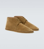 The Row Nicola suede desert boots