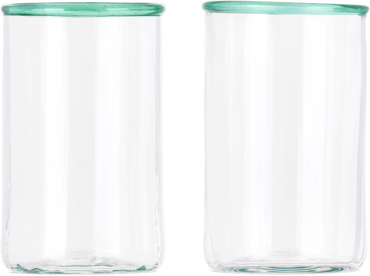 Photo: Akua Objects Green Small Peter Glass Set