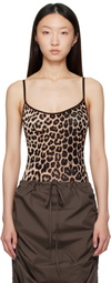 Baserange Brown Emily Bodysuit
