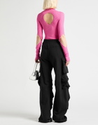 Quira Womens Turtleneck Fuchsia
