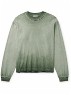 John Elliott - Phoenix Ombré Cotton-Jersey T-Shirt - Green