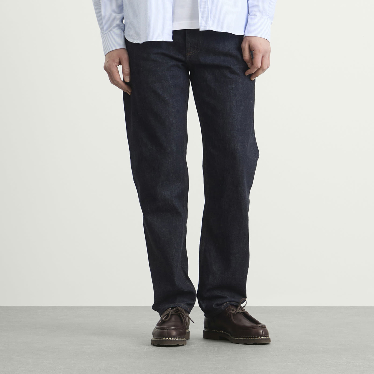 Drake's Men's Selvedge Denim Jeans in Indigo