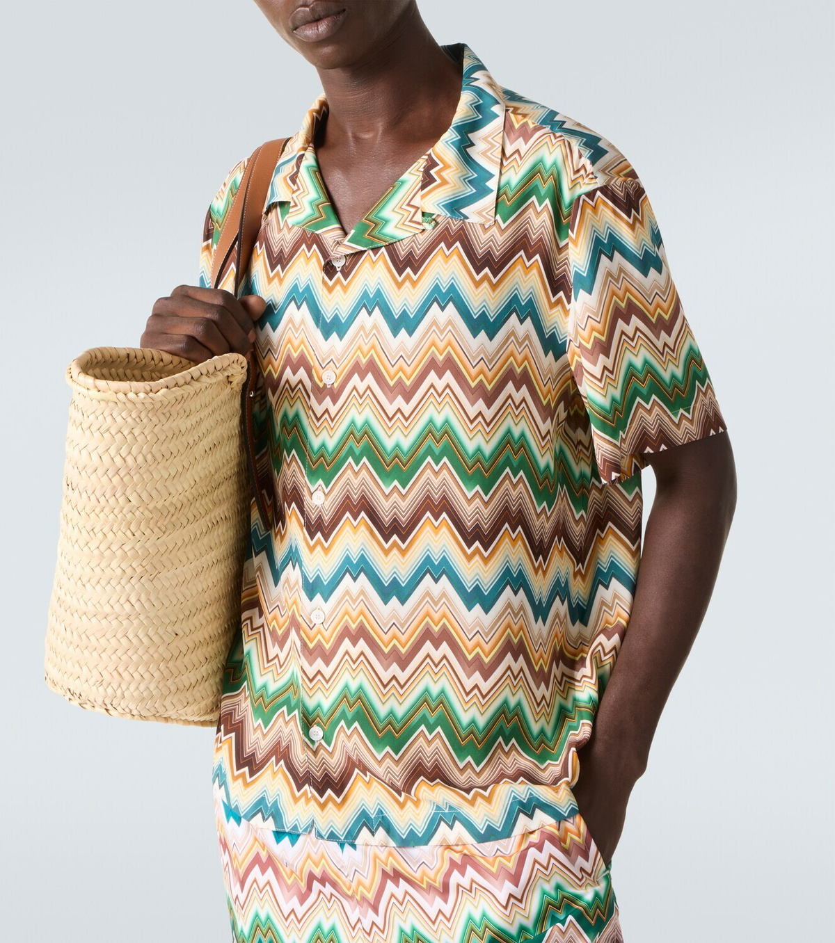 Missoni Zigzag bowling shirt