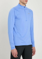 Nike Stride Dri-fit Quarter-zip Running top Blue