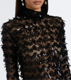 Taller Marmo Dragon Lady sequined gown
