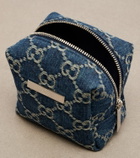 Gucci Gucci Essence Classic Mini denim makeup bag