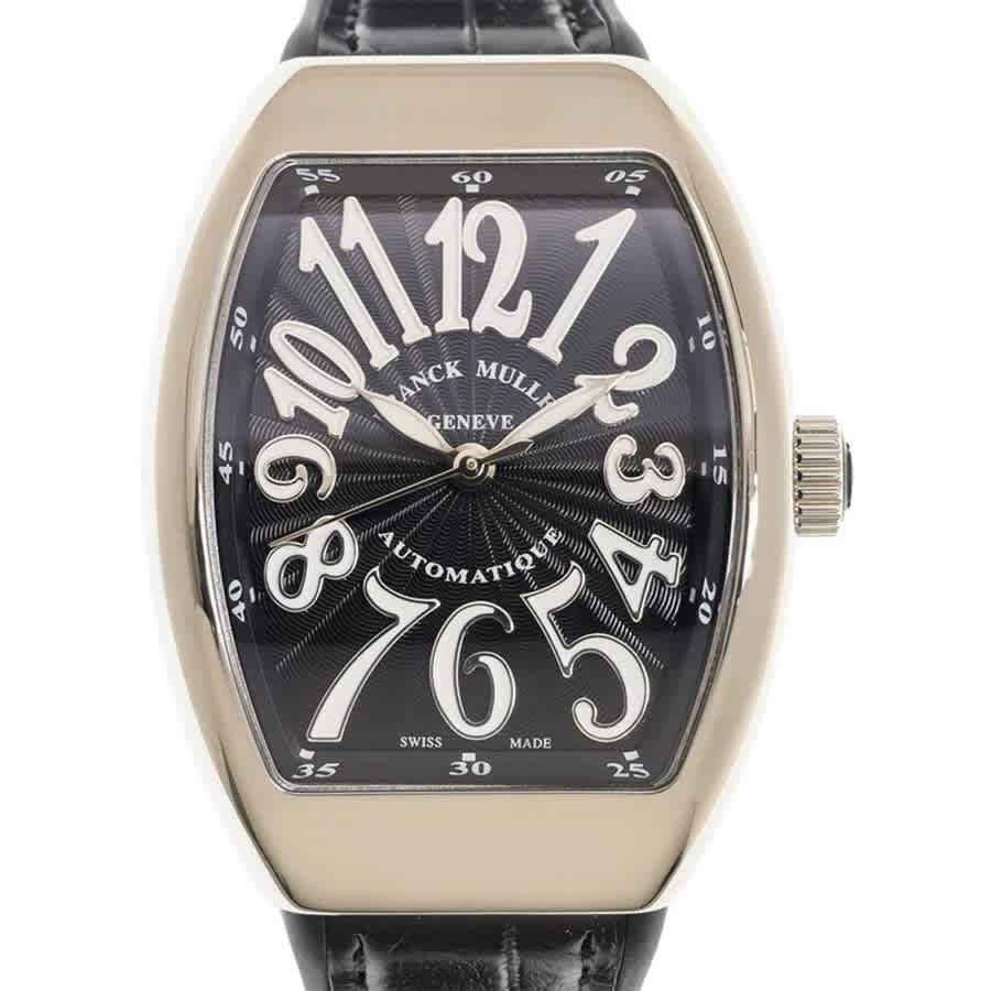 Franck Muller Vanguard Automatic Black Dial Unisex Watch V32SCATFO(ACNR)-BK