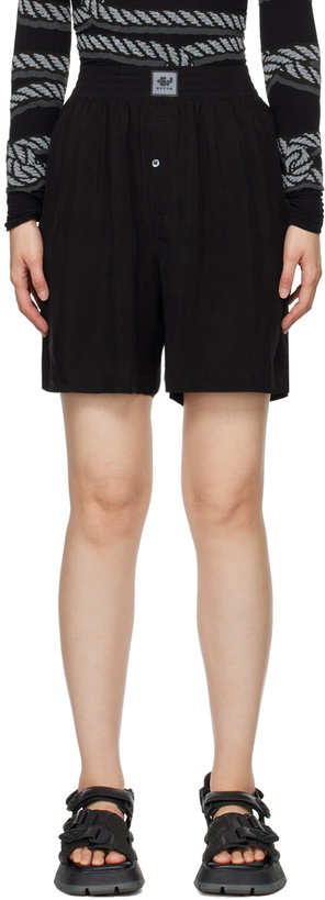 Photo: EYTYS Black Aniara Shorts