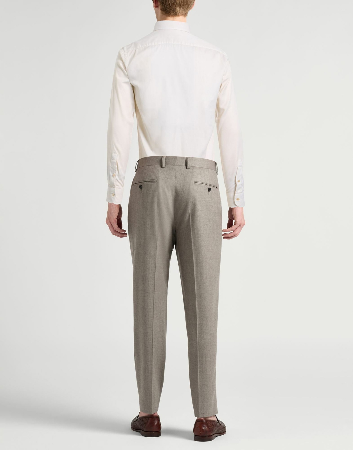 Boglioli Mens Shirt Cream