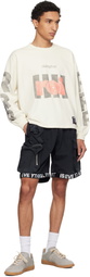 Rivington Roi Rebis Off-White 'Roi' Garden Long Sleeve T-shirt