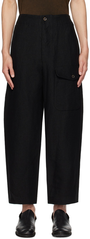 Photo: UMA WANG Black Paxton Trousers