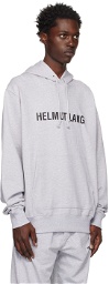 Helmut Lang Gray Core Hoodie