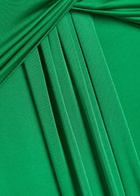 The New Arrivals Ilkyaz Ozel Amanda Stretch-jersey Maxi Dress Green