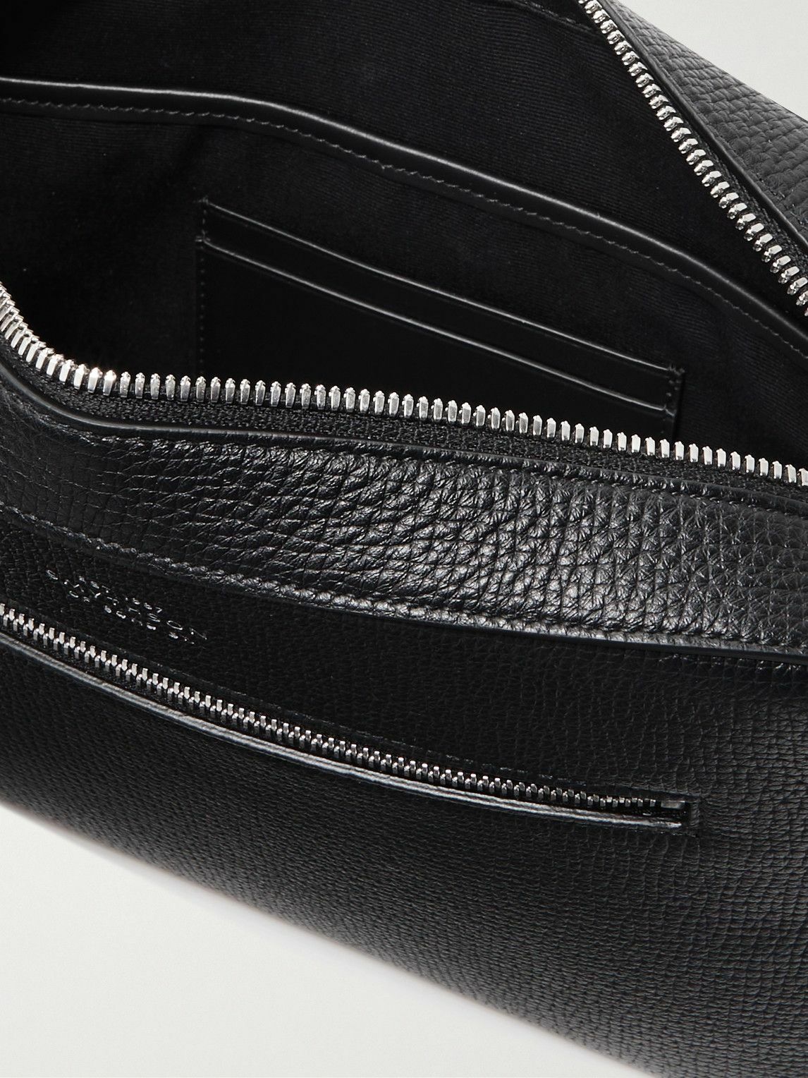 Smythson - Ludlow Full-Grain Leather Messenger Bag