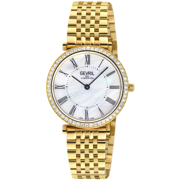 Photo: Gevril Atelier 57 Mother of Pearl Dial Ladies Watch 15221B