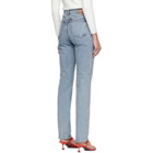 TOTEME Blue High Slim Jeans