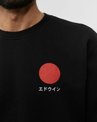 Edwin Japanese Sun Sweat Heavy Felpa Black - Mens - Sweatshirts