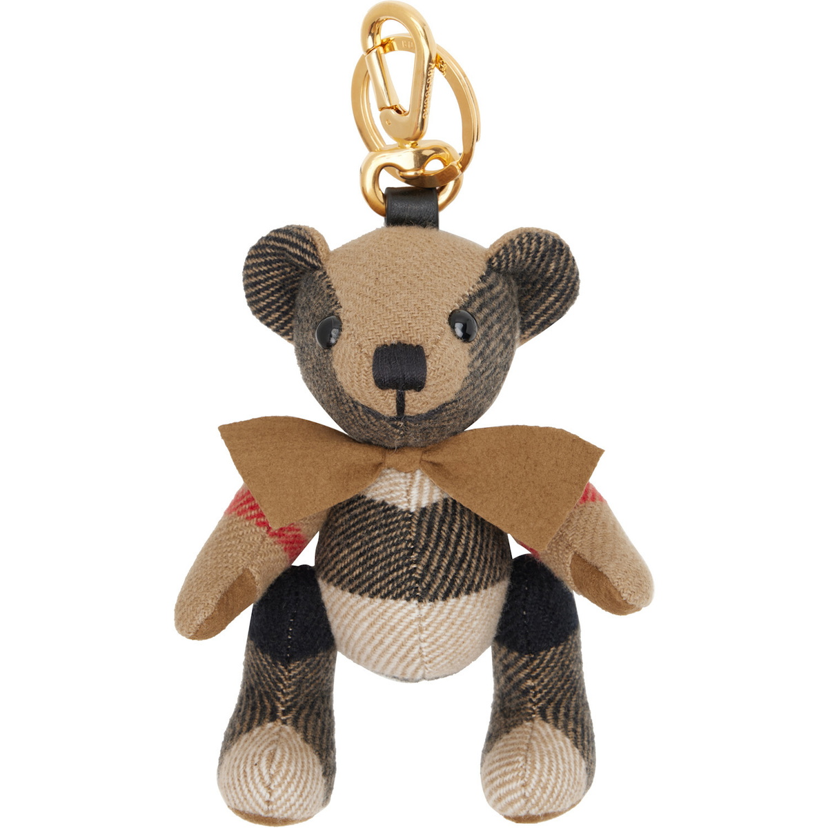 Burberry Brown Thomas Bear Charm Keychain