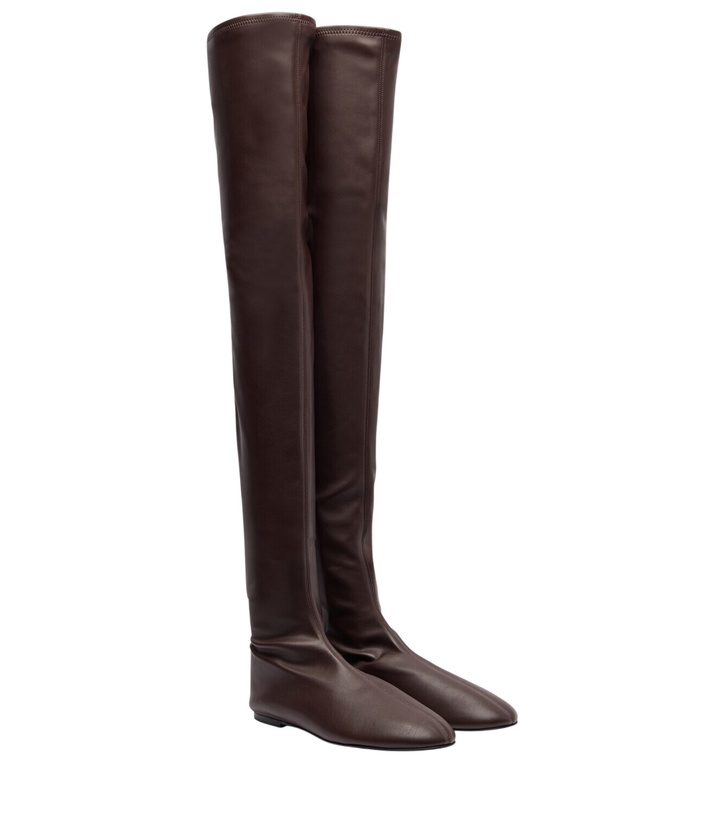 Photo: Proenza Schouler Tee Stretch leather over-the-knee boots