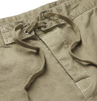 Outerknown - Slim-Fit Appliquéd Hemp and Organic Cotton-Blend Drawstring Shorts - Neutrals