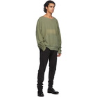 Greg Lauren Green Army Sweatshirt