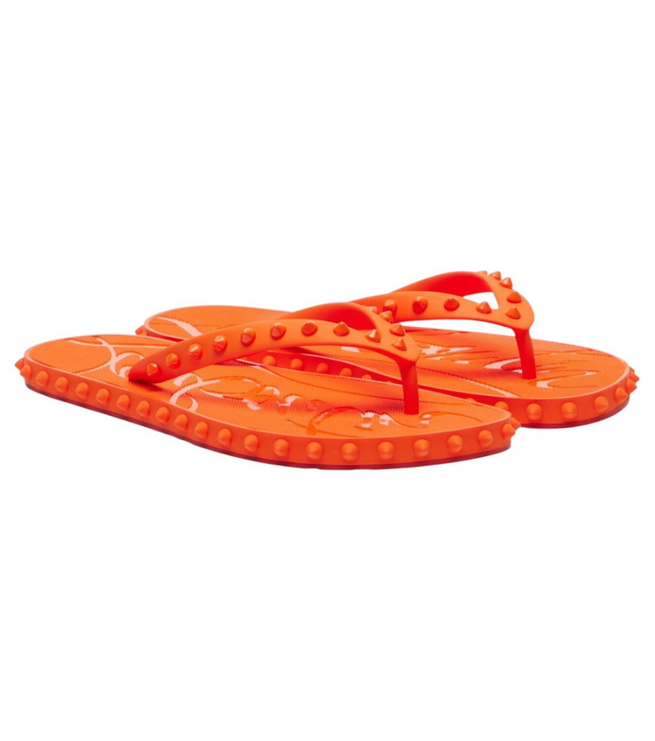 Photo: Christian Louboutin Super Loubi thong sandals