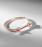 Ananya Chakra Icon 18kt rose gold bracelet with gemstones
