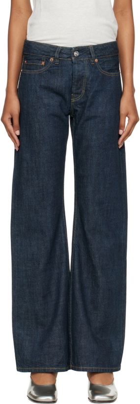 Photo: OUR LEGACY Blue Rover Cut Jeans