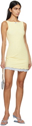 GCDS Yellow Layered Minidress