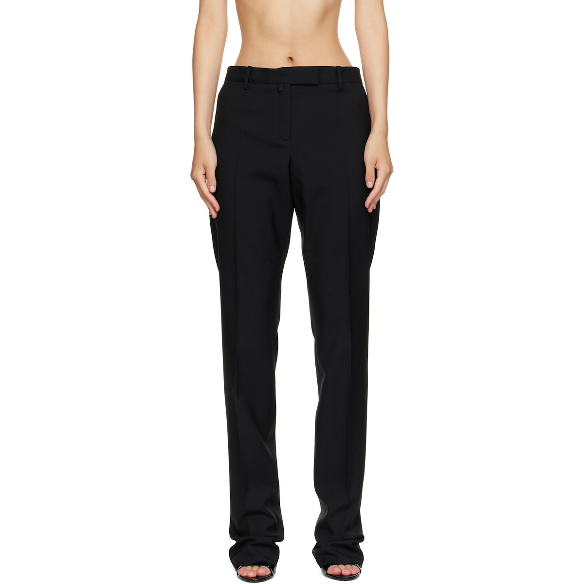 Calvin Klein Collection Black Erin Trousers