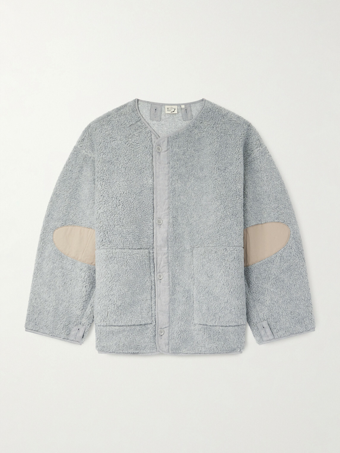 OrSlow - M-65 Shell-Trimmed Fleece Coat Liner - Gray