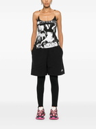 Balenciaga Logo-Print Track Shorts