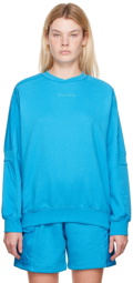adidas x IVY PARK Blue Cotton Sweatshirt