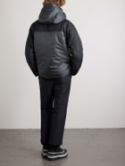 Houdini - Double Dunfri Switch Woven™-Panelled Spinner Ripstop Hooded Ski Jacket - Black