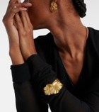 Ysso Birth of Venus 24kt gold-plated cuff bracelet