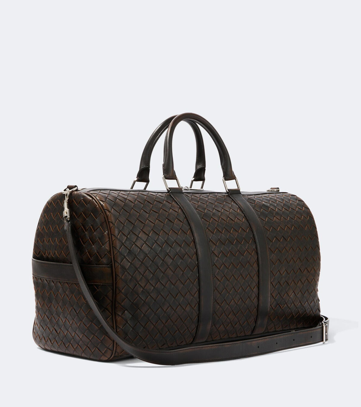 Bottega Veneta Intrecciato leather duffel bag