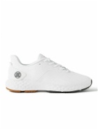 G/FORE - MG4 Rubber-Trimmed Coated-Mesh Golf Shoes - White