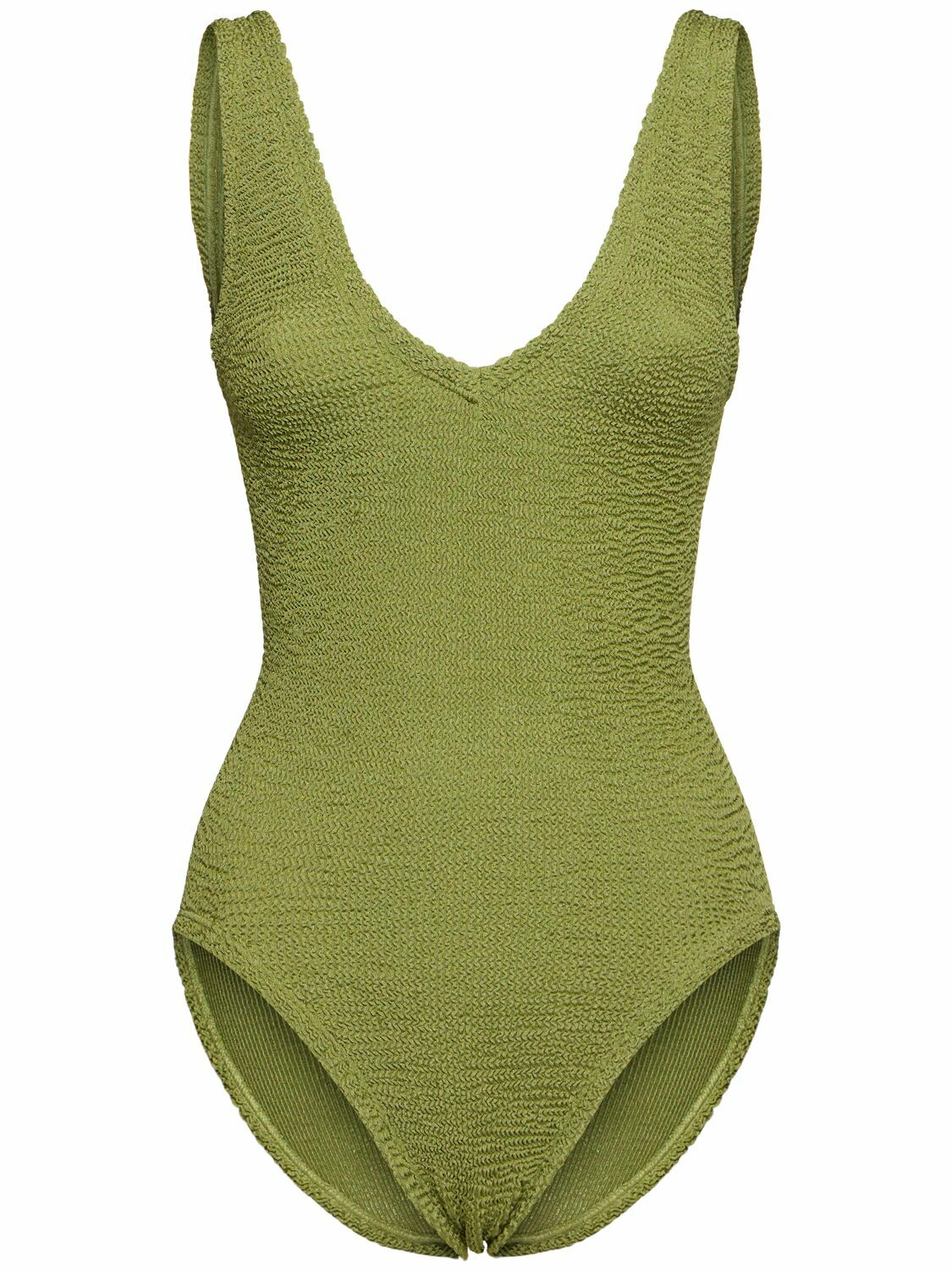 水着・ビーチグッズその他 HUNZA G Square one-piece swimsuit in emerald green Hunza G Square Neck One Piece - Emerald – Soleil Blue