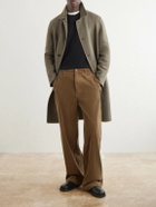 Jil Sander - Wide-Leg Cotton-Corduroy Trousers - Brown