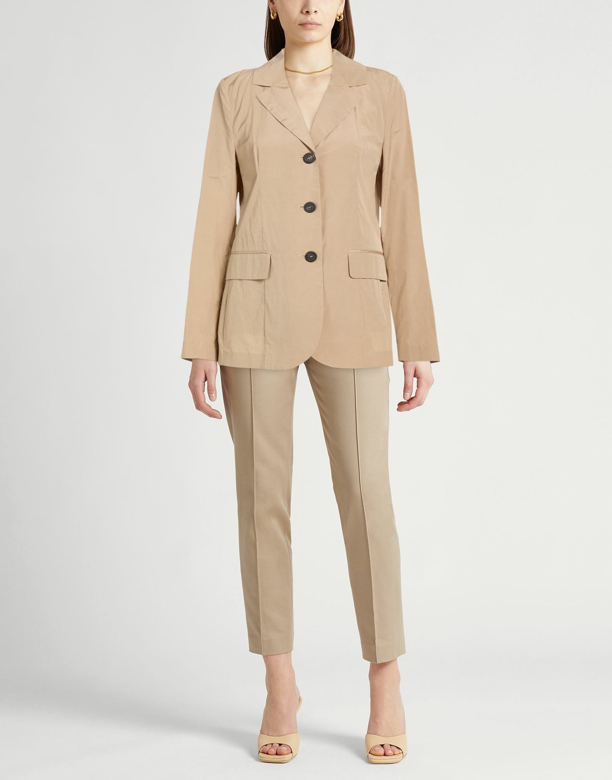 Peserico Womens Blazer in Beige