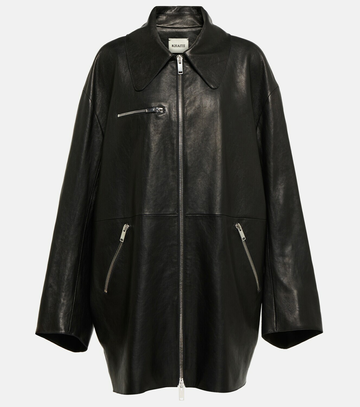 Khaite - Gellar leather jacket Khaite