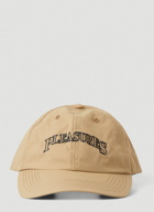 Embroidered Logo Cap in Brown