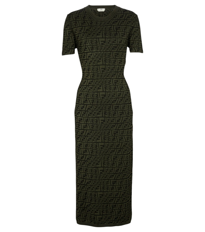 FENDI - Ff Midi Dress Fendi