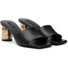 Givenchy Black Tape Heeled Sandals
