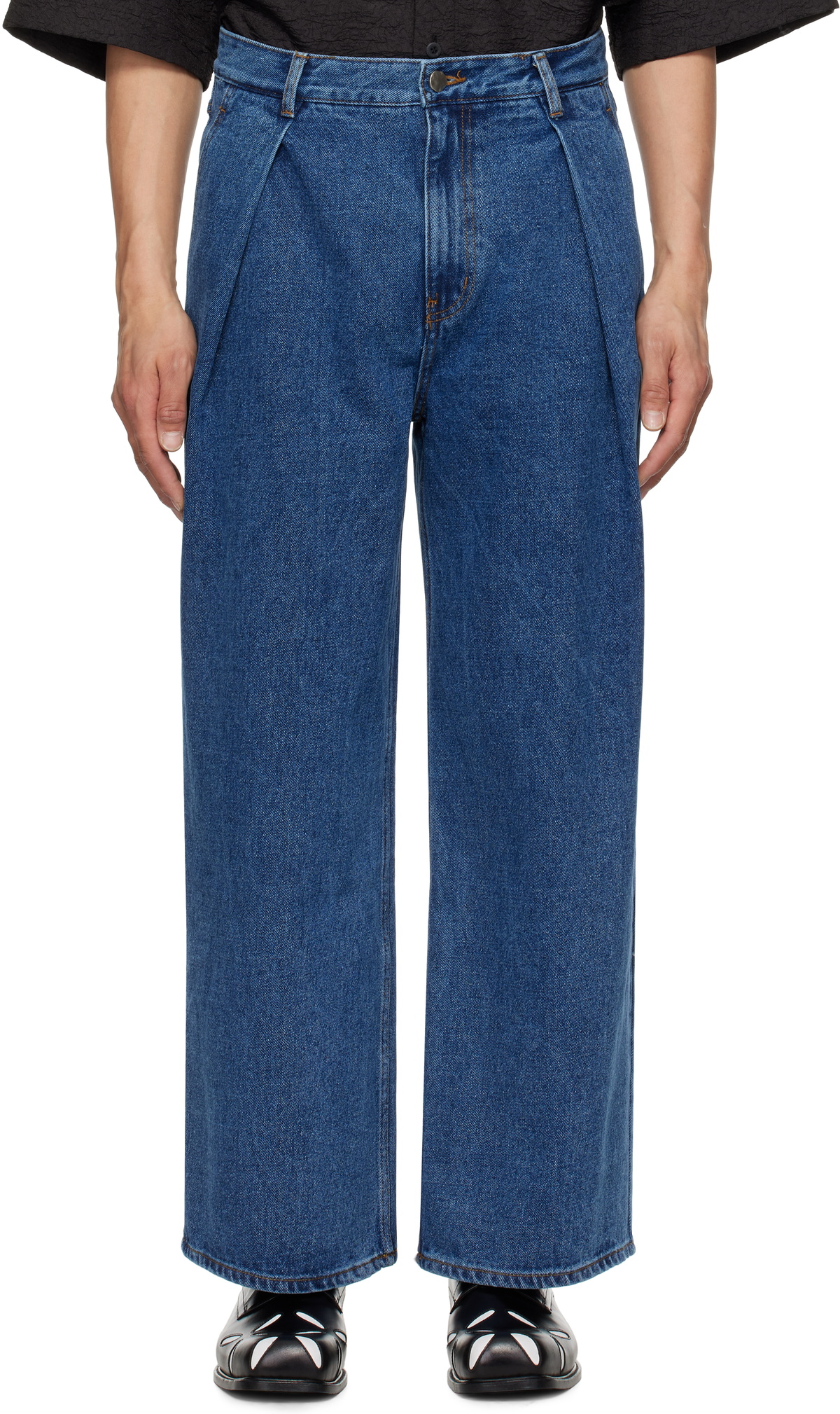 ADER error Blue Sig; TRS Tag 03 Jeans ADER error