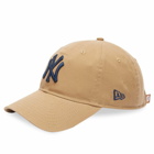 New Era New York Yankees 9Twenty Adjustable Cap in Khaki 