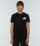 Moncler - Double Logo cotton jersey T-shirt