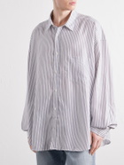 Acne Studios - Pinstriped TENCEL™ Lyocell-Poplin Shirt - White