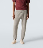 Brunello Cucinelli Ribbed-knit cashmere sweatpants